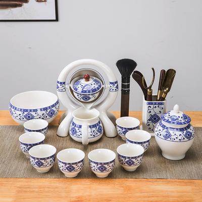 新款整套全自动功夫茶具套装家用简约现代懒人防烫陶瓷泡茶器茶杯